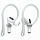 Крепления Elago EarHook для AirPods (все модели) прозрачные светящиеся в темноте (Nightglow Blue)