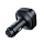 Автомобильное зарядное устройство Acefast B5 101W 2 x USB-C + USB-A Car Charger с OLED дисплеем (AF-B5-BK)
