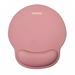 Коврик для мышки с поддержкой запястья UGREEN LP668 (55057) розовый