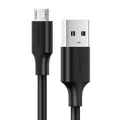 Кабель UGREEN US289 (60135) USB 2.0 A to Micro USB Cable 0,5 м черный