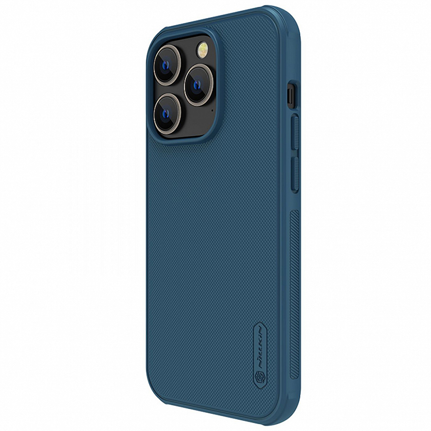 Чехол Nillkin Frosted Shield Pro для iPhone 14 Pro Max синий