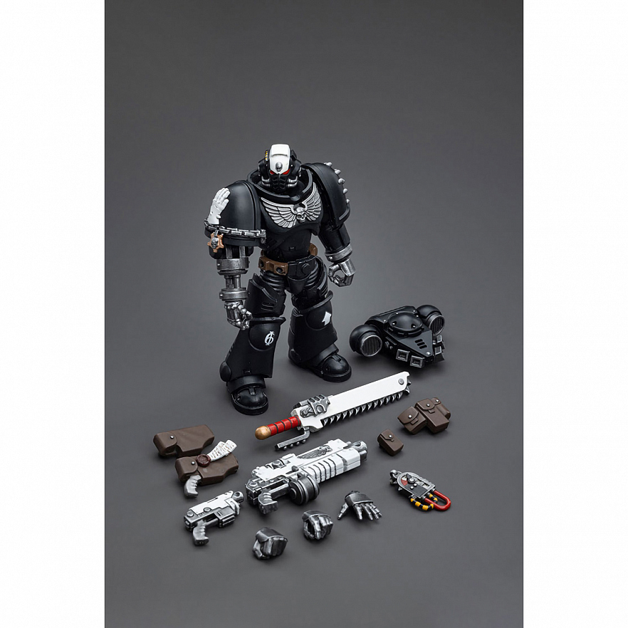 Фигурка Warhammer 40K Iron Hands Intercessors Sergeant Bantus 1:18