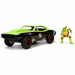 Набор Jada Toys TMNT HWR 1967 Chevrolet Camaro w/ Raphael Figure 