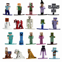 Набор Jada Toys Nano Minecraft  (20-Pack-Wave 2) 30089-Steve Figure