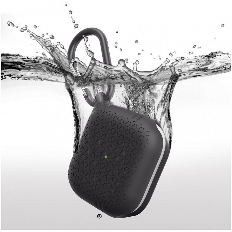 Водонепроницаемый чехол Catalyst Waterproof Vibe Case для AirPods 3 чёрный (Stealth Black)