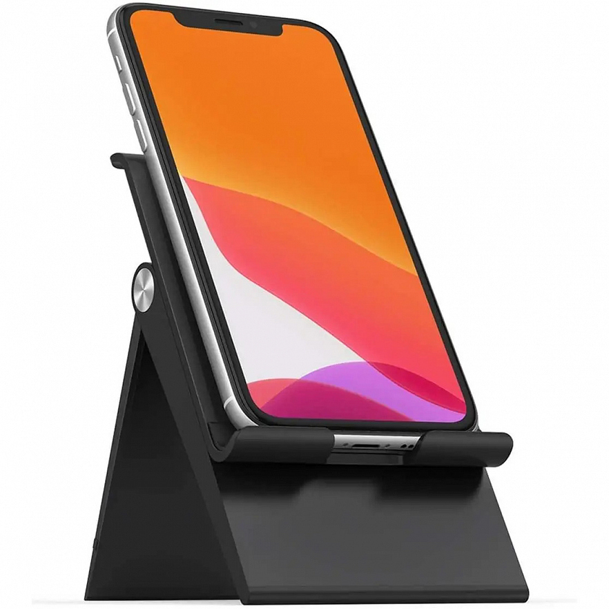 Подставка UGREEN LP247 Adjustable Portable Stand для телефонов и планшетов чёрная (80903)