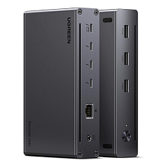 Док-станция UGREEN U708 (25053EU) Revodok Max 8-in-1 Dock Station серый