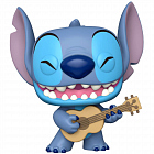 Фигурка Funko POP! Disney Lilo & Stitch Stitch with Ukelele 10" (Exc) (1419) 76786