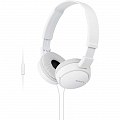 Наушники SONY полноразмерные проводные (MDR-ZX110AP) белые