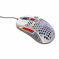 Игровая мышь Xtrfy M42 c RGB подсветкой белая (Retro)