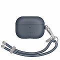 Чехол Uniq COEHL Haven для AirPods Pro 2 (2022) синий сапфир (Sapphire Blue)