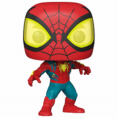Коллекционная фигурка Funko POP! Bobble Marvel Spider-Man Oscorp Suit (Exc) (1118) 66626