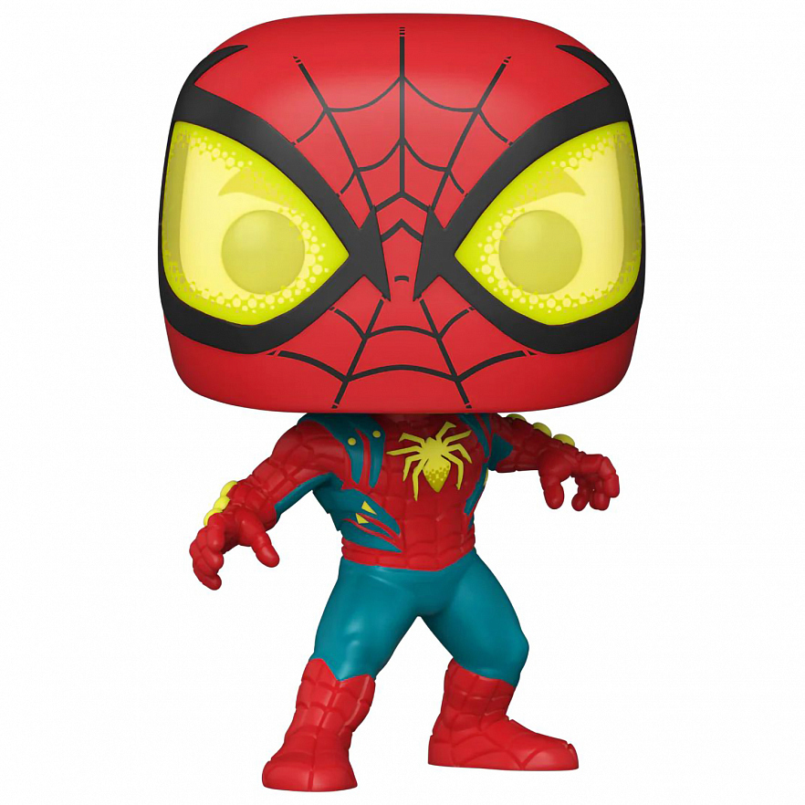 Коллекционная фигурка Funko POP! Bobble Marvel Spider-Man Oscorp Suit (Exc) (1118) 66626