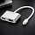 Переходник Ugreen MD115 Mini DisplayPort - HDMI to VGA Converter (4K) серебристый