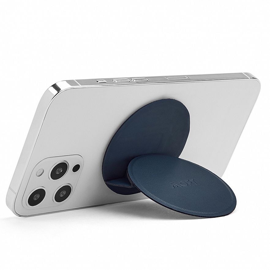 Подставка-держатель для iPhone 12/13/14 MOFT Snap Phone Grip & Stand синяя (MS018A-1-BU)