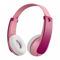 Детские беспроводные наушники JVC KIDS HA-KD10W-P-E розовые