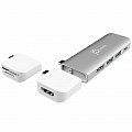 Мульти Хаб j5create ULTRADRIVE Kit USB-C Dual-Display Modular Dock (JCD387)