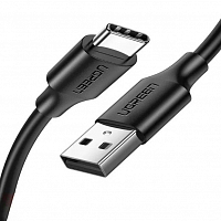 Кабель Ugreen US287 (60116) USB-A 2.0 to USB-C Cable (1 метр) чёрный