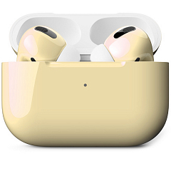 Беспроводные наушники Apple AirPods Pro Custom Edition телесные глянцевые 