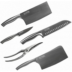 Набор ножей HuoHou 5+1 Nano Knife из немецкой стали (HU0014)