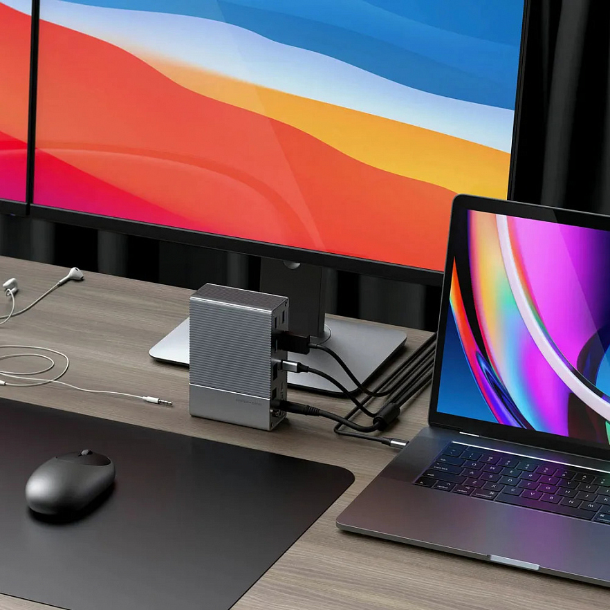 Док-станция Hyper HyperDrive GEN2 16-in-1 Thunderbolt 3 Dock (HD-G2TB3)
