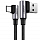 Кабель Ugreen US176 USB-A to USB-C Cable Angled Cable (2 метра) чёрный / серый космос (20857)