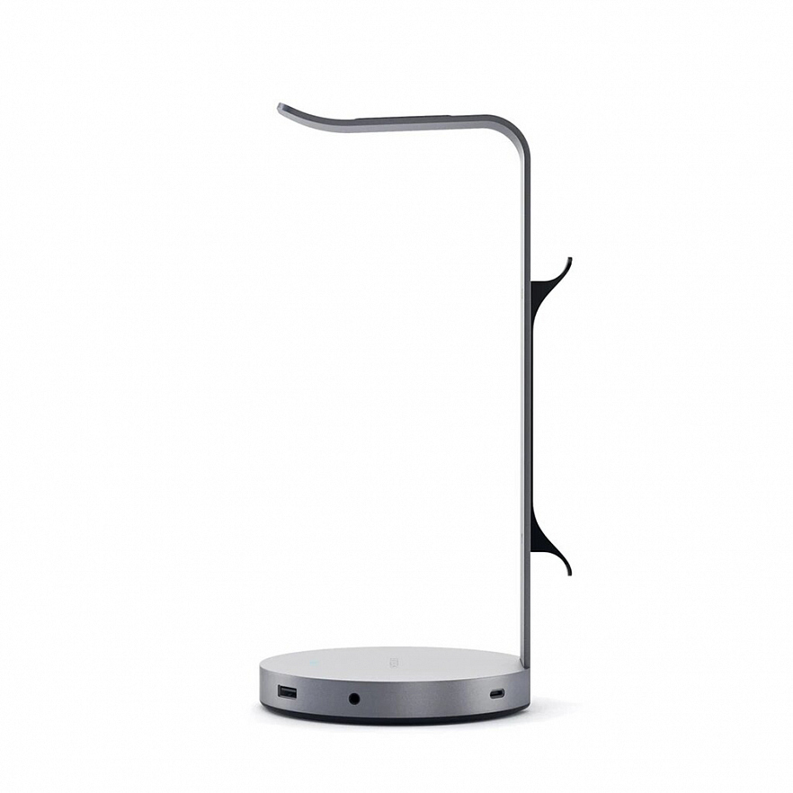 Подставка-хаб для наушников Satechi USB Headphone Stand серый космос (ST-UCHSHM)