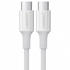 Кабель Ugreen US300 Type-C to Type-C Cable (1 метр) белый (60551)