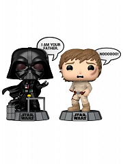 Фигурка Funko POP! Bobble Star Wars Darth Vader(Im Your Father) & Luke Skywalker(Noooooo!) 2фигурки