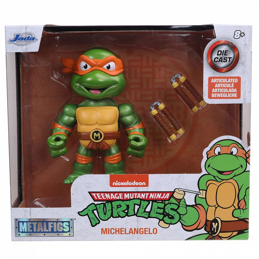 Фигурка Jada Toys Черепашки ниндзя 4" Michelangelo