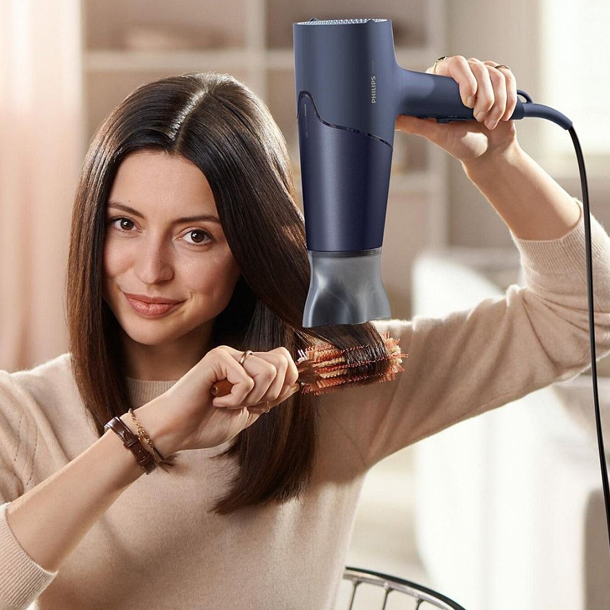 Фен Philips серия 5000 BHD510/00 синий