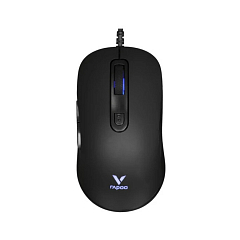 Проводная компьютерная мышь RAPOO V16RGB черная