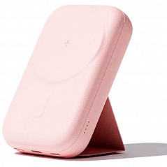 Внешний аккумулятор SOLOVE W13 Magnetic MagSafe 20W 10000 мАч розовый