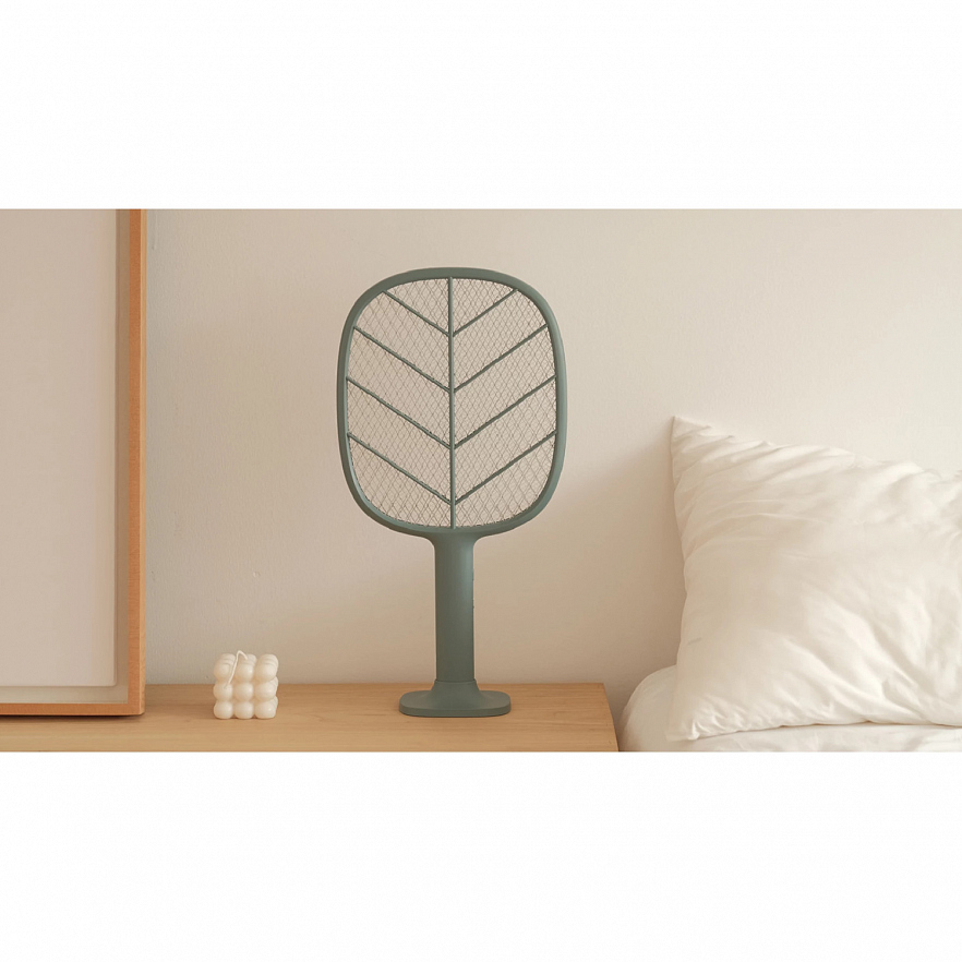Электрическая мухобойка Solove Electric Mosquito Swatter P2+ RU Зелёная с режимом электрической ловушки
