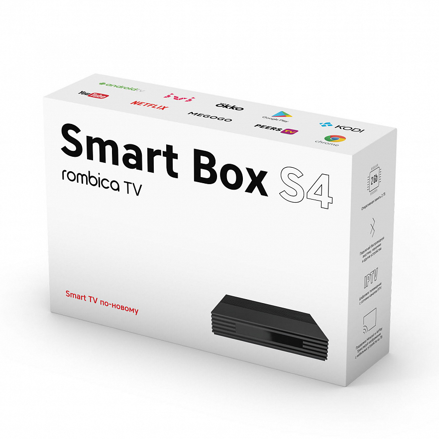Медиаплеер Rombica Smart Box S4
