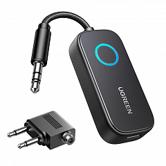 Адаптер Bluetooth UGREEN CM672 (35222A) Bluetooth 5.2 c адаптером в самолет