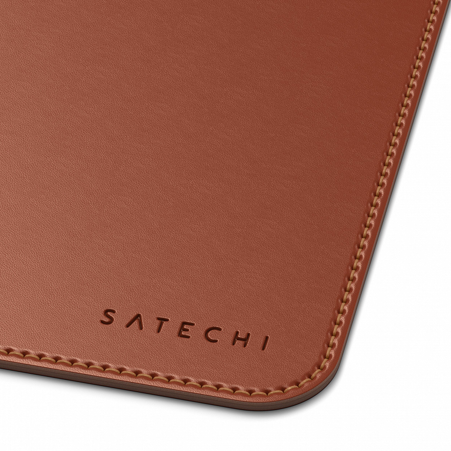 Коврик для мыши Satechi Eco-Leather Mouse Pad (25x19 см) коричневый (ST-ELMPN)