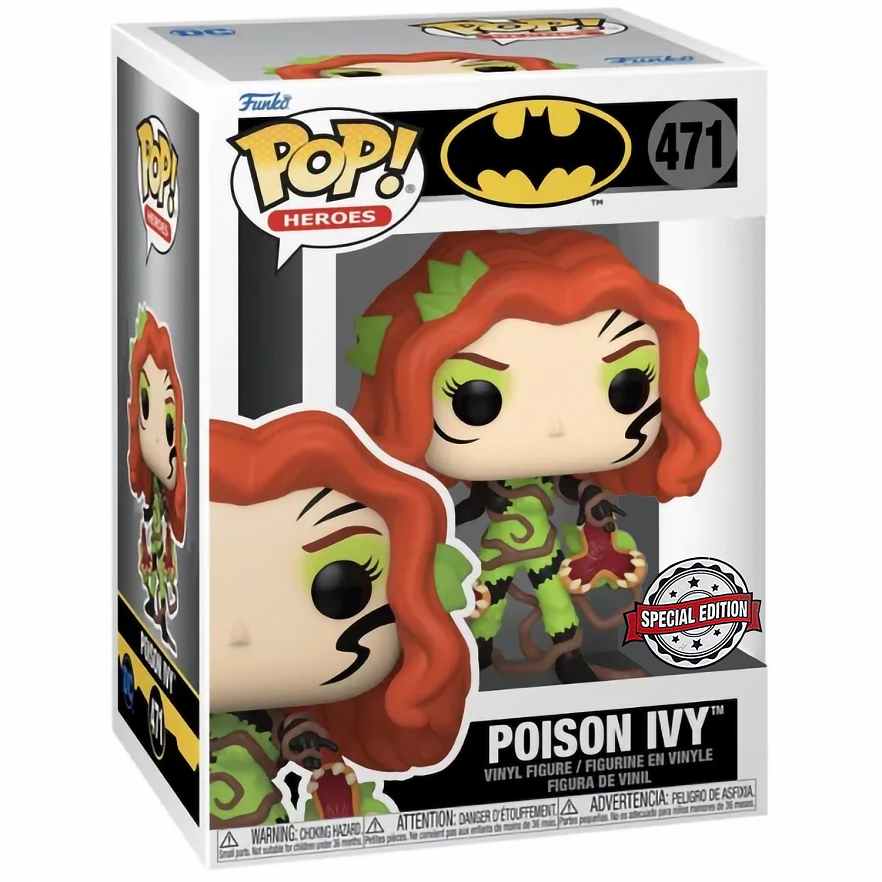 Коллекционная фигурка Funko POP! Heroes DC Poison Ivy w/Vines WonderCon23 (Exc) (471) 70273