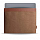 Чехол Bustha Compact Sleeve Canvas для MacBook Pro 13" (2016-2020) / MacBook Air 13" (2018-2020) коричневый