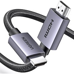 Кабель UGREEN HD153 (25300) HDMI 4K@60Hz Cable 3 м серый