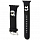 Ремешок CG Mobile Lagerfeld 3D Rubber NFT Karl & Choupette Heads для Apple Watch 42/44/45 мм чёрный