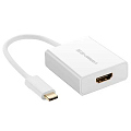 Адаптер Ugreen USB-C to HDMI Adapter белый (40273)